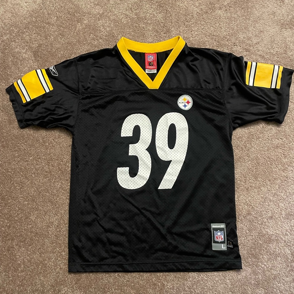 Youth Pittsburgh Steelers Willie Parker #39 Vintage NFL Jersey